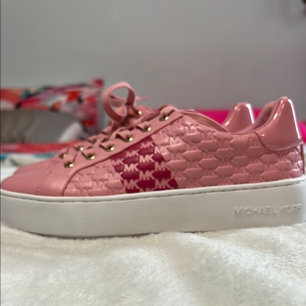Michael Kors Pink Sneakers